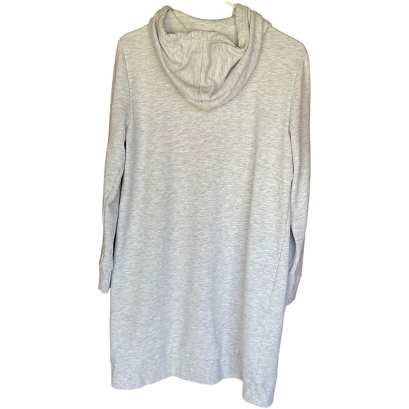 TOMMY HILFIGER WOMENS PULLOVER HOODIE SWEATSHIRT LONG LENGTH SIZE LARGE - Picture 2 of 4